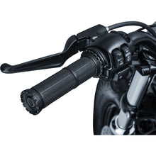 Kuryakyn Black Riot Grips for Harleys '80-21 OPEN-BOX 3582_1493724