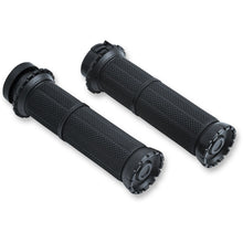 Kuryakyn Black Riot Grips for Harleys '80-21 OPEN-BOX 3582_1493725