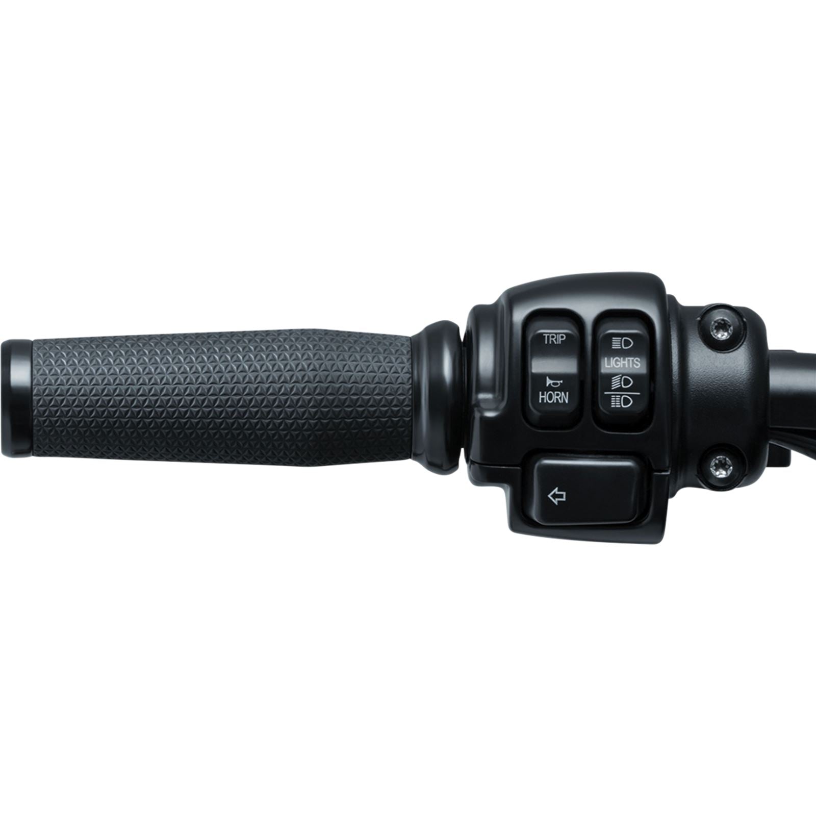 Kuryakyn Black Thresher Grips for Cable Harley Davidson 5941_410953