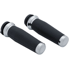 Kuryakyn Chrome Thresher Grips for Throttle-by-Wire Harley Davidson 5942_410956