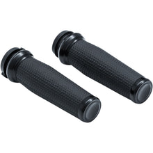 Kuryakyn Black Thresher Grips for Throttle-by-Wire Harley Davidson 5943_410958
