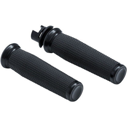 Kuryakyn Black Thresher Grips for Indian Chief 5945_410959