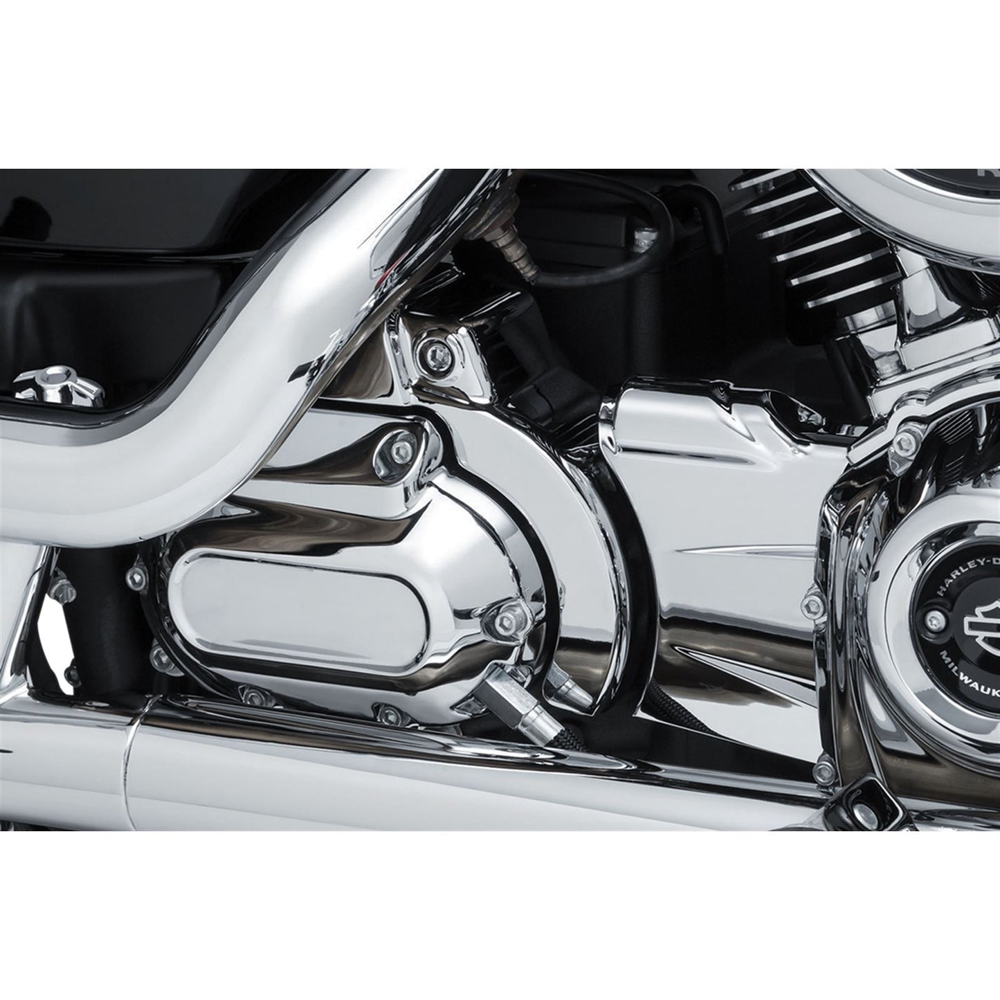 Kuryakyn Precision Transmission Shroud - Chrome 6456_411536