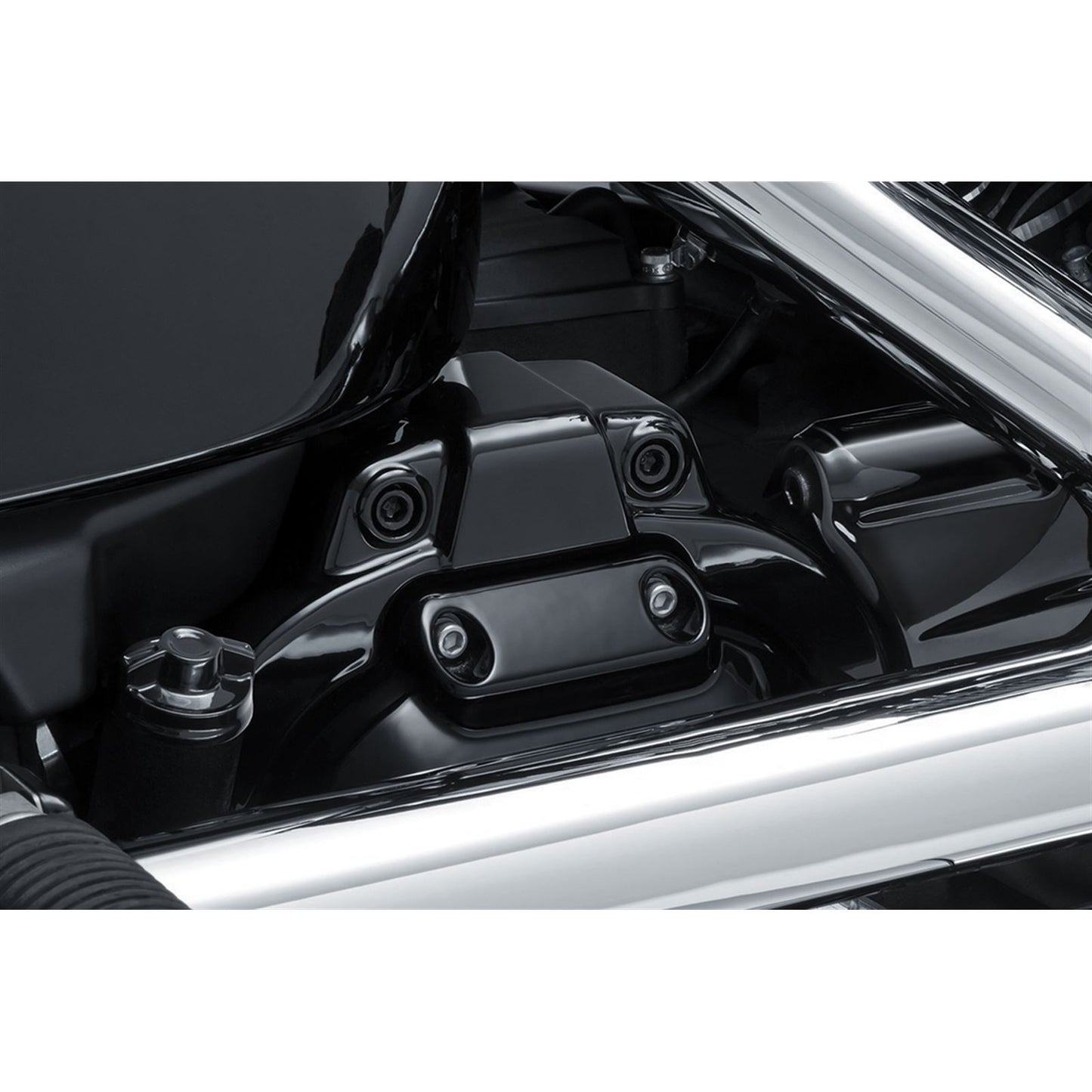 Kuryakyn Precision® Transmission Shroud - Black 6457_411541