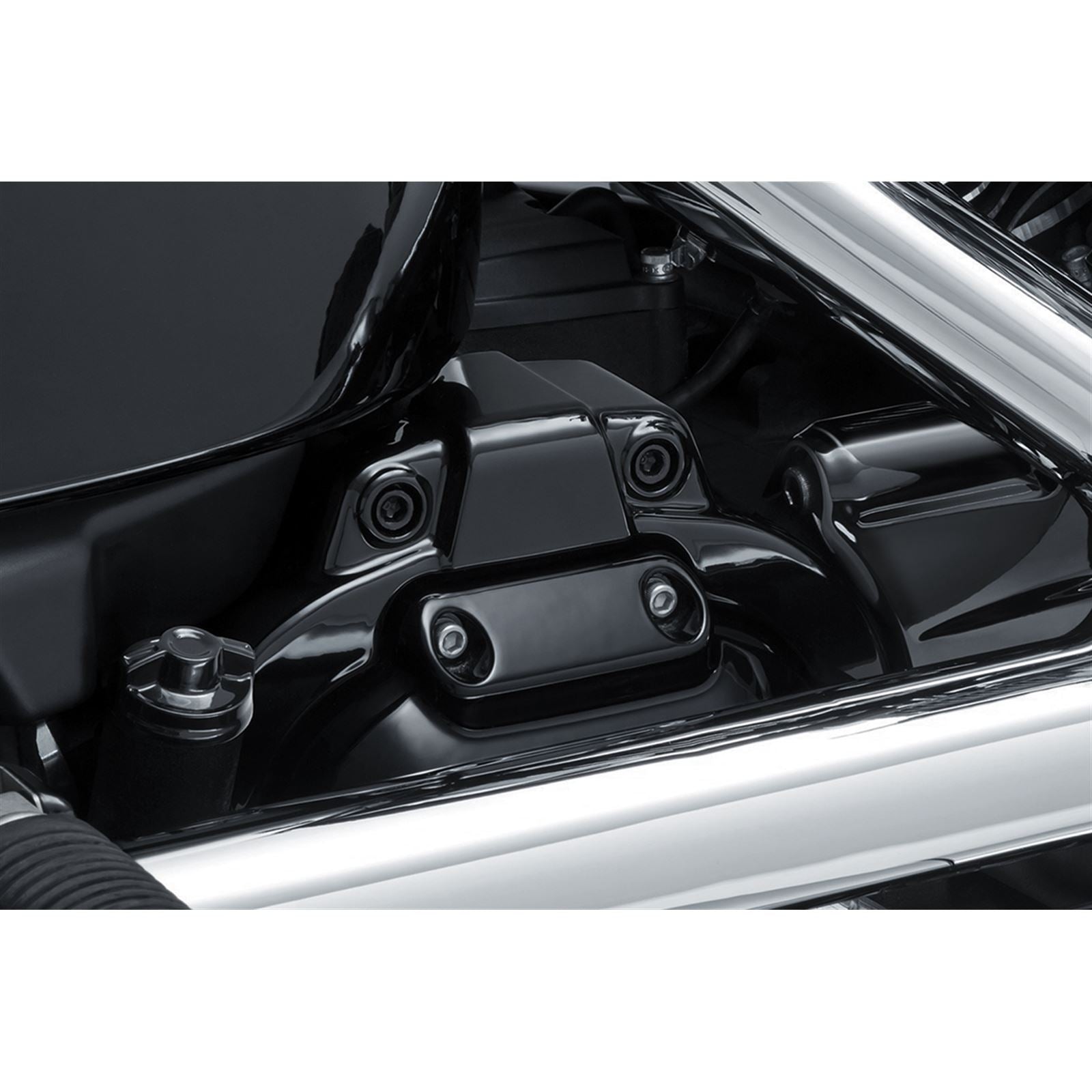 Kuryakyn Precision® Transmission Shroud - Black 6457_411541