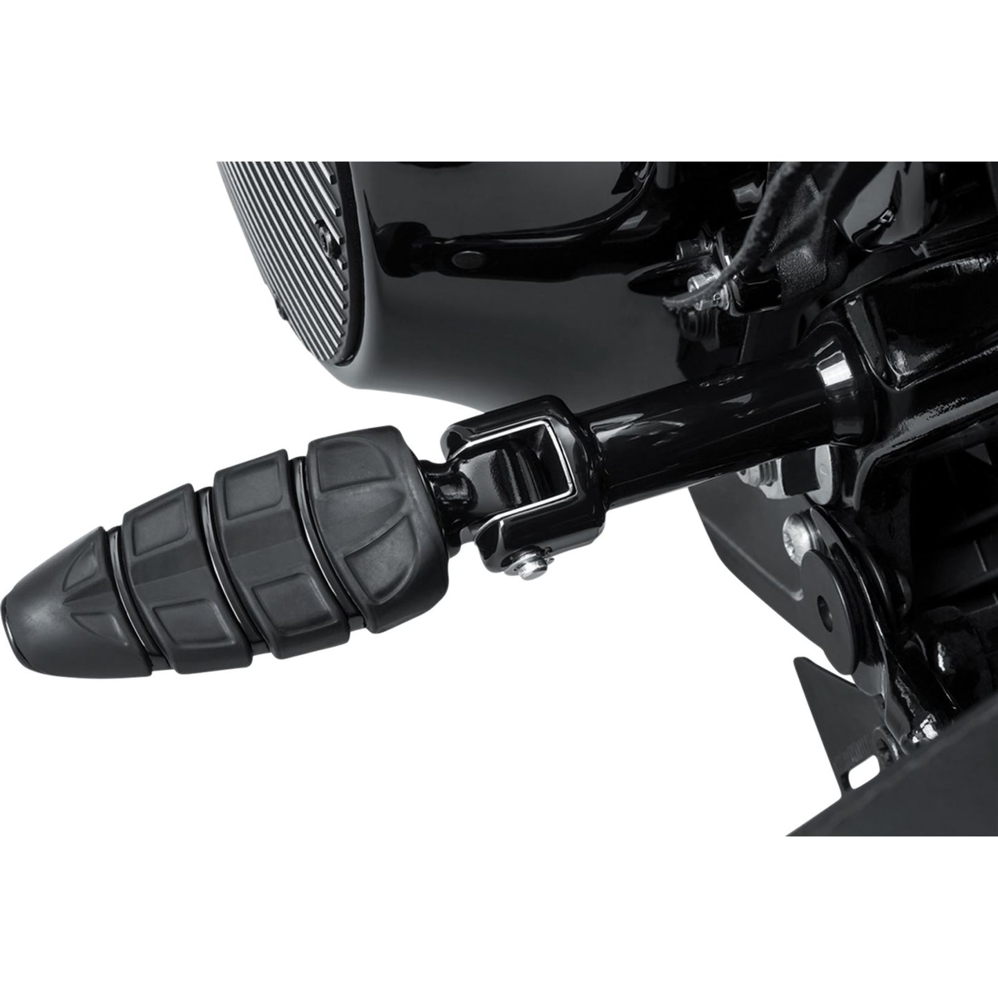 Kuryakyn Passenger Adapter - Black - Softail 8924_412106