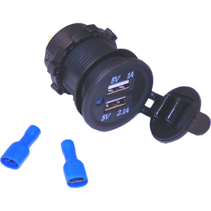 Namz Panel Mount USB Port [MPN: NUSB-P02]_728479