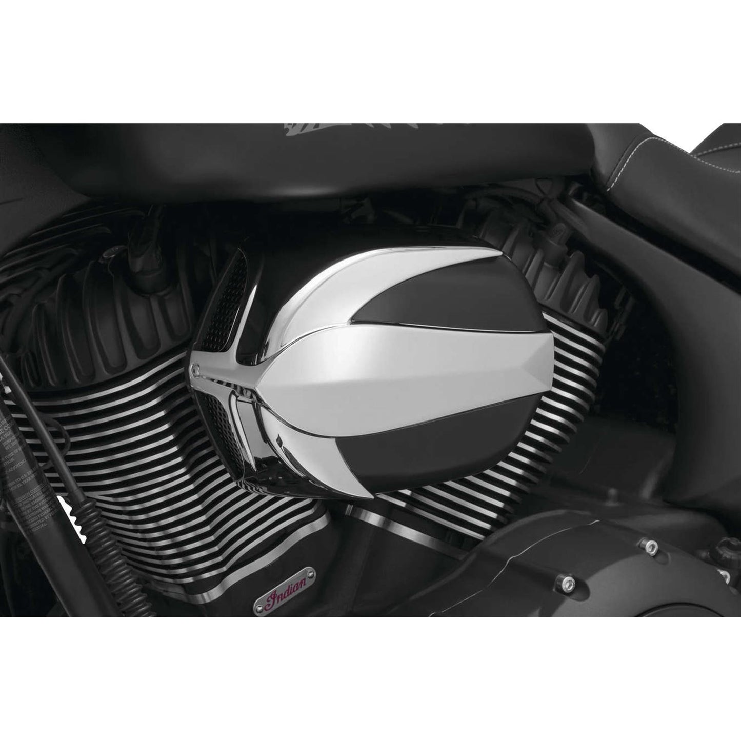 Kuryakyn Air Cleaner Vantage for Indian Chrome/Black 9270_106693