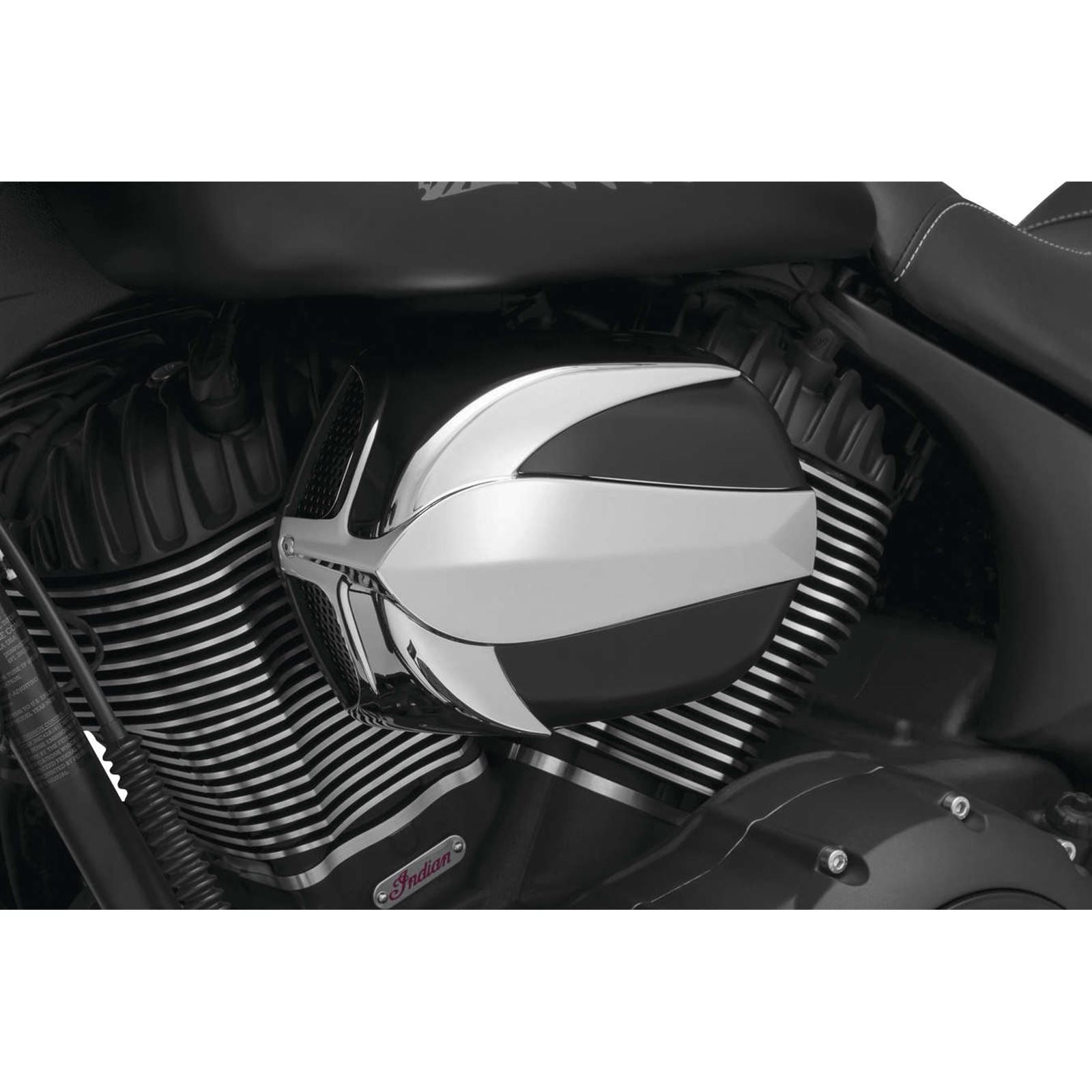 Kuryakyn Air Cleaner Vantage for Indian Chrome/Black 9270_106693