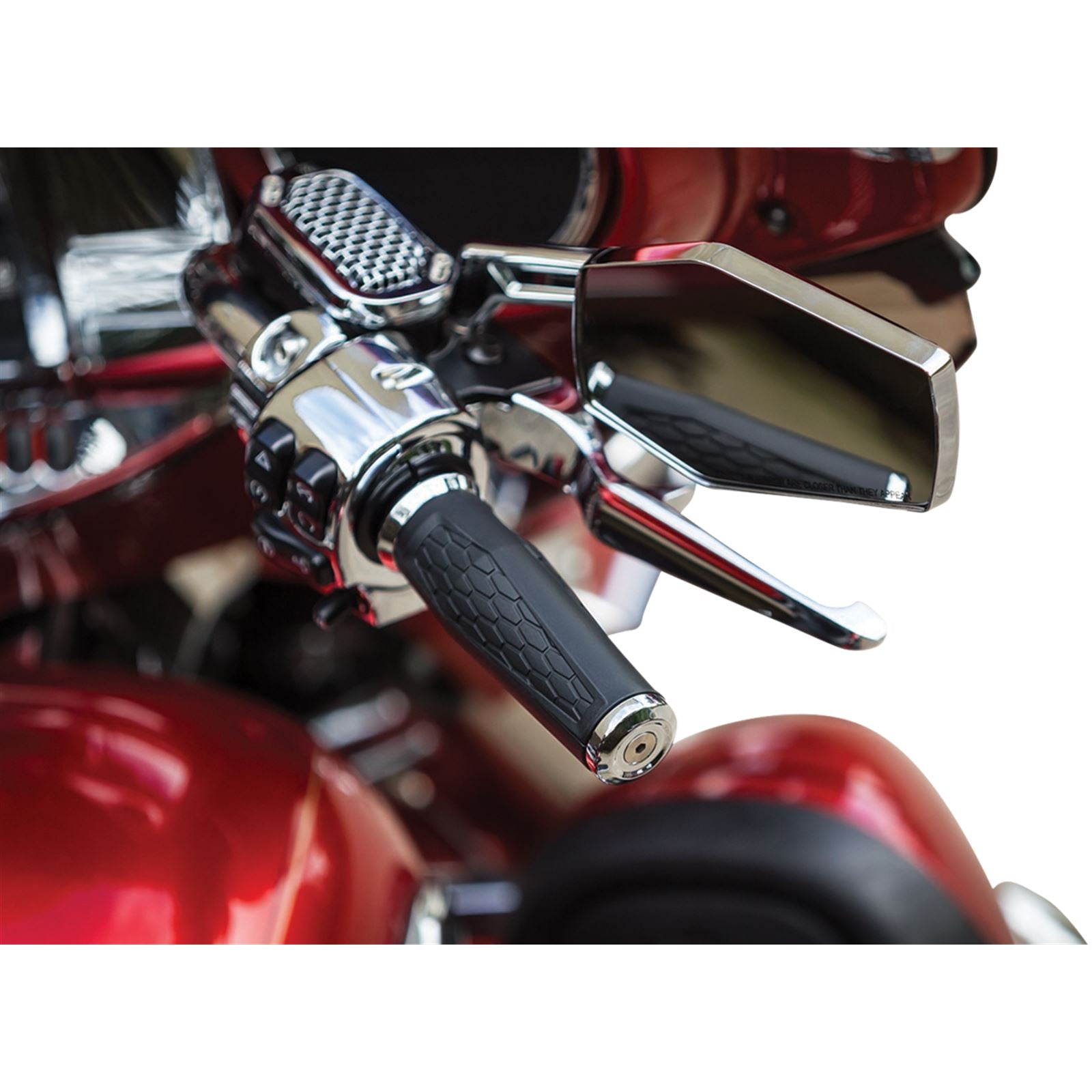 Kuryakyn Mirror Hex Wide Angle Chrome 5918_411052