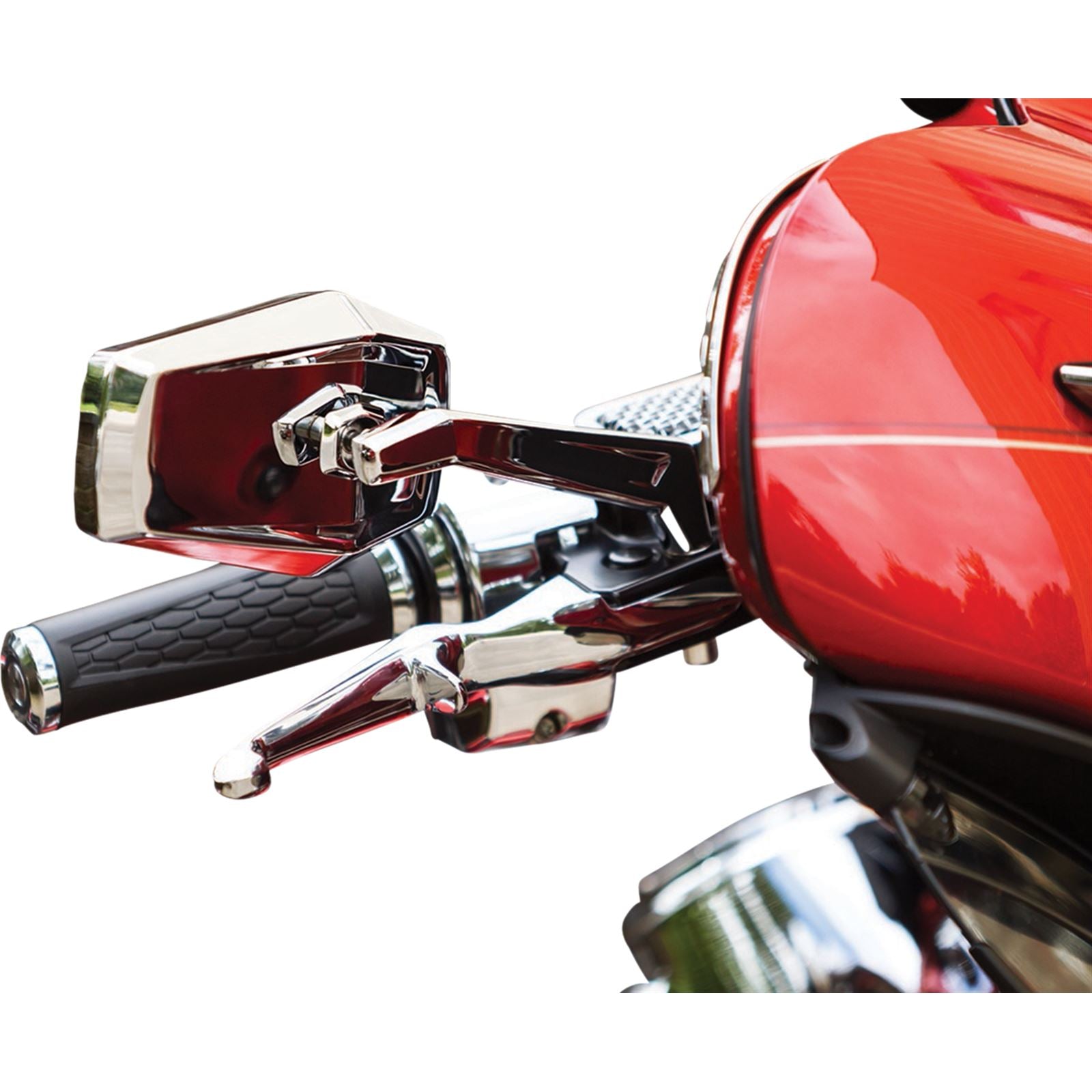 Kuryakyn Mirror Hex Wide Angle Chrome 5918_411054