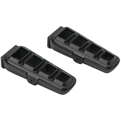 Kuryakyn Dillinger Pegs without Adapter - Black 6659_106719