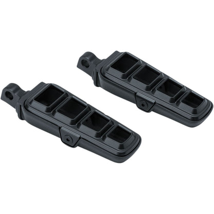 Kuryakyn Dillinger Pegs with Adapter - Black 6667_412104