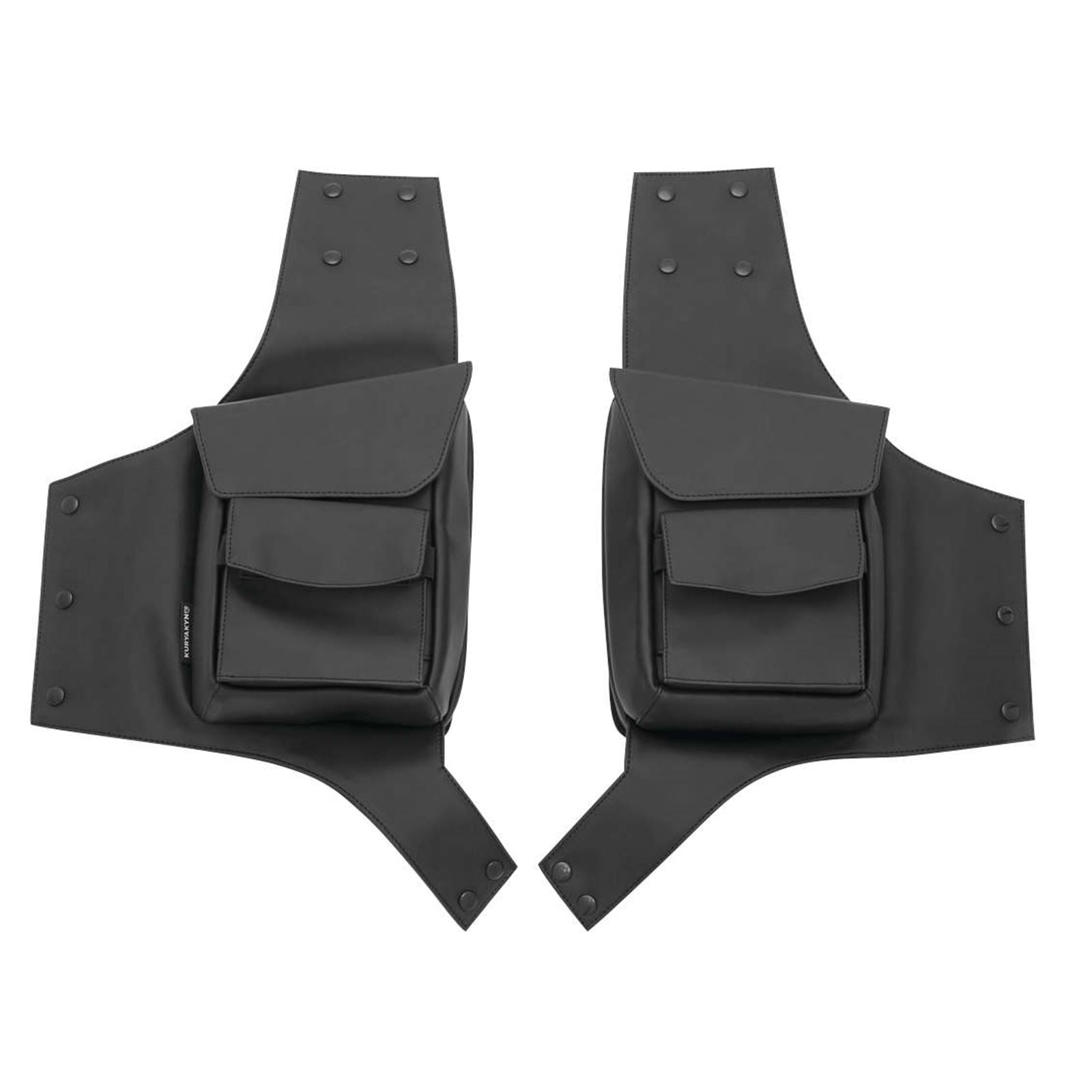 Kuryakyn Saddlebag Pouches Black 5289_106724