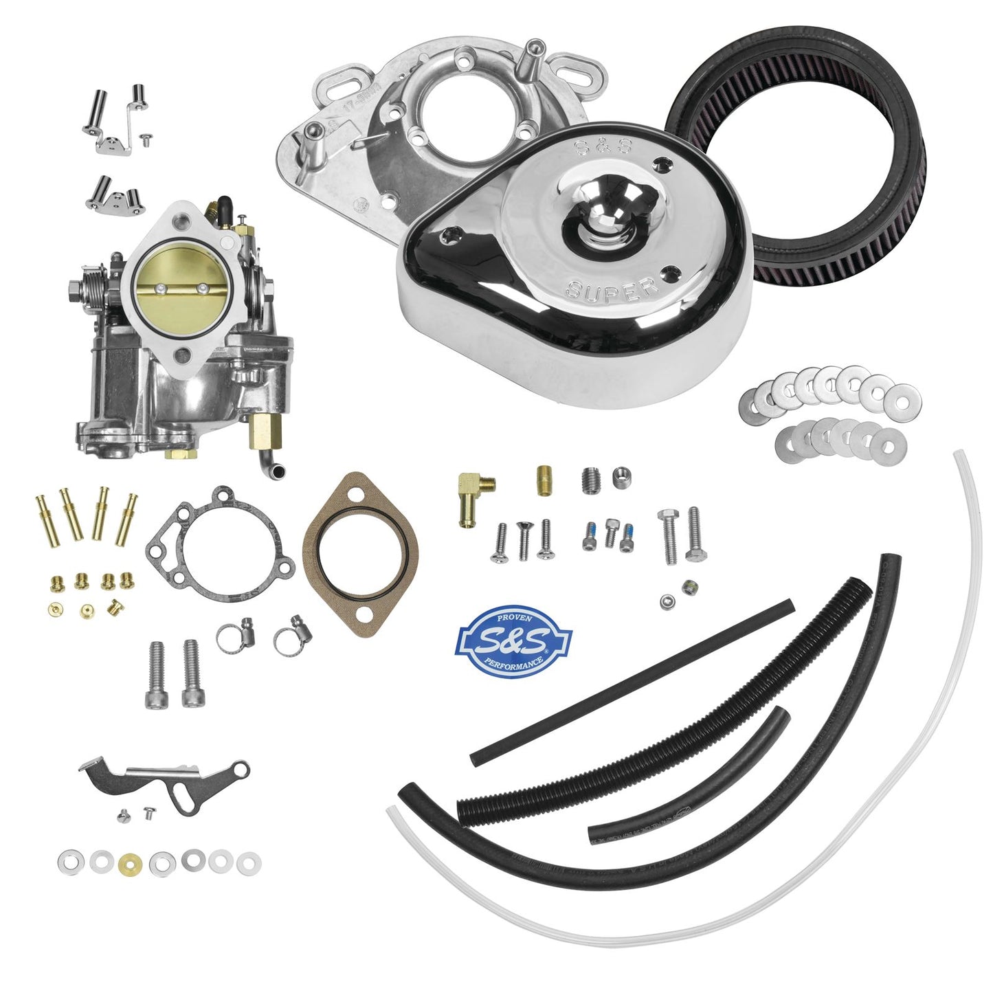 S&S Cycle Super E Carburetor Kit without Manifold '84-92 11-0440_106735