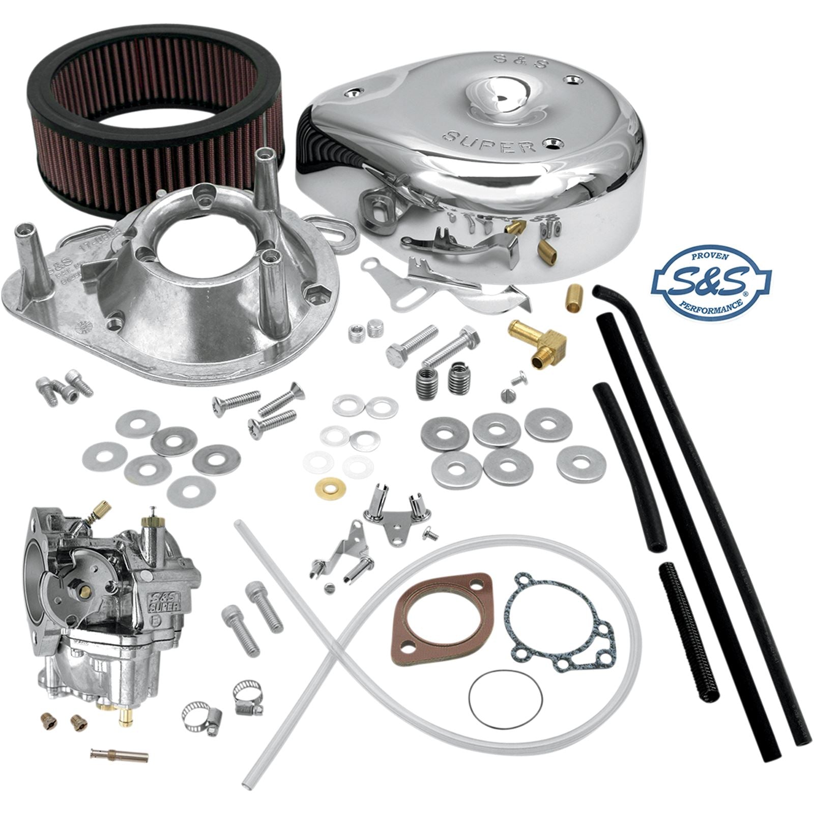 S&S Cycle Super E Carburetor Kit without Manifold '84-92 11-0440_470246