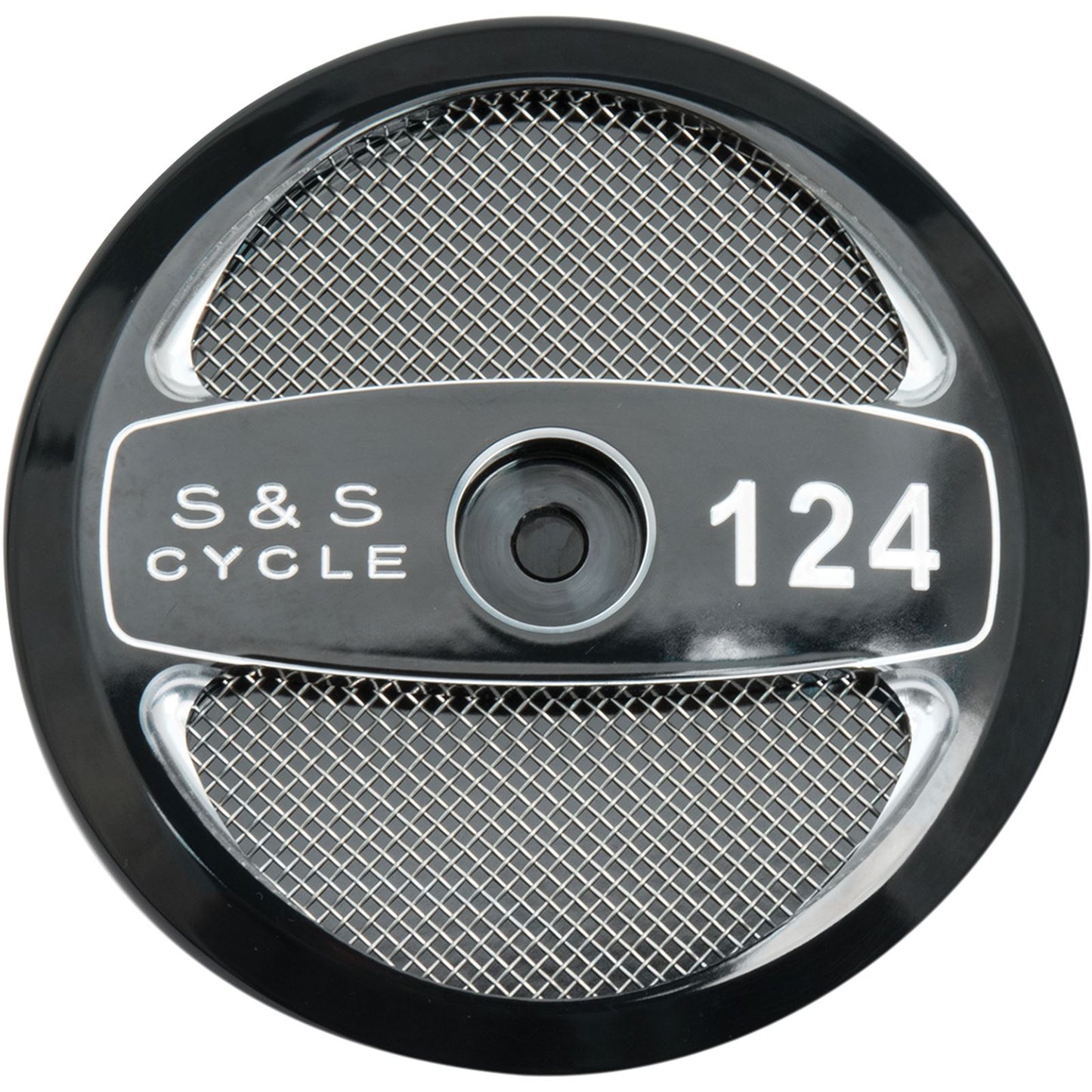 S&S Cycle Air Cleaner Cover Stealth 124" - Black 170-0321_469856