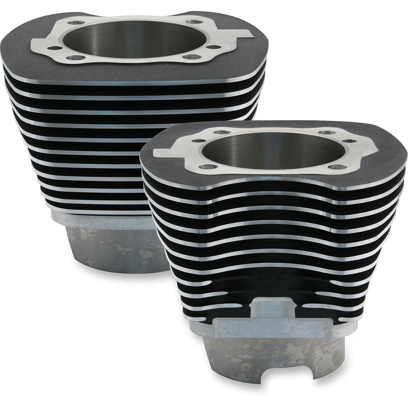 S&S Cycle Cylinders - 4.125" - Black 910-0255_468978