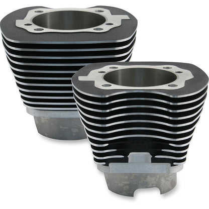 S&S Cycle Cylinders - 4.125" - Black 910-0255_468978