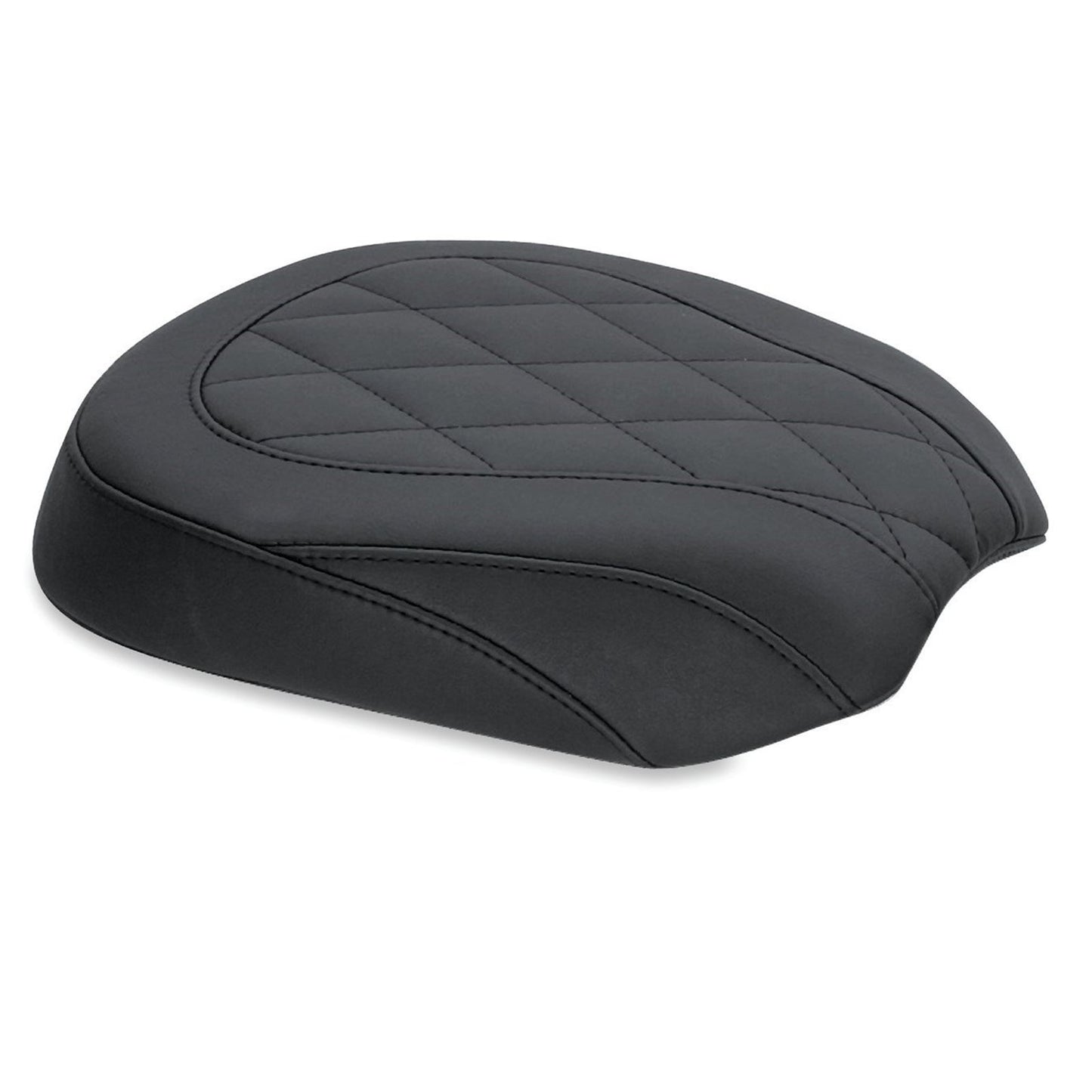 Mustang Motorcycle Products Rear Seat Diamond Stitch - Black [MPN: 76743]_1164868