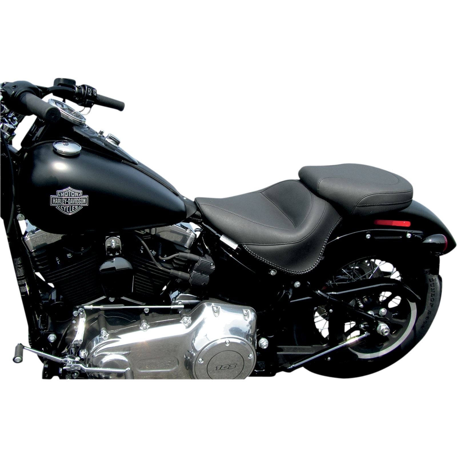 Mustang Motorcycle Products Touring Rear Seat - Vintage - FXS 76753_447501