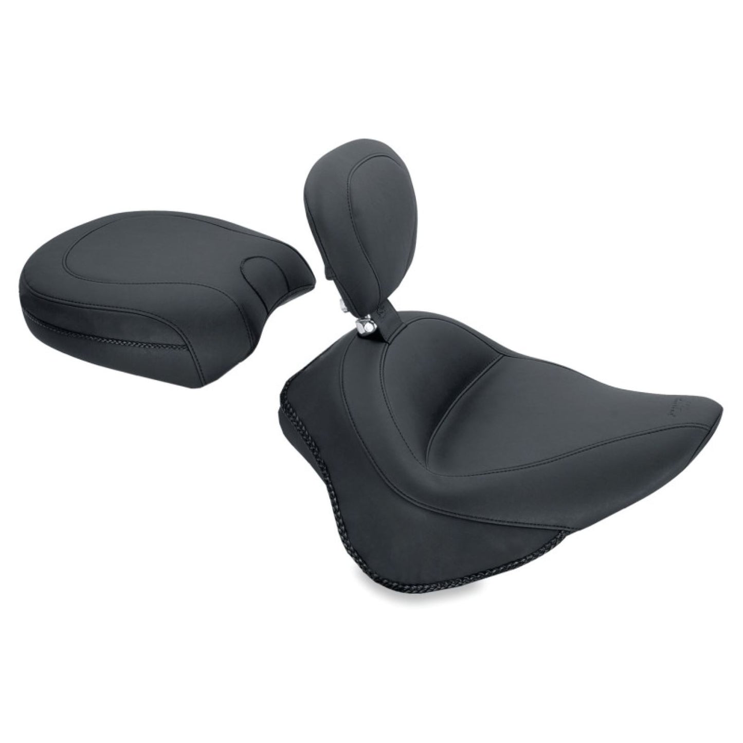 Mustang Motorcycle Products Vintage Touring Solo Seat - Driver's Backrest 79742_1674701