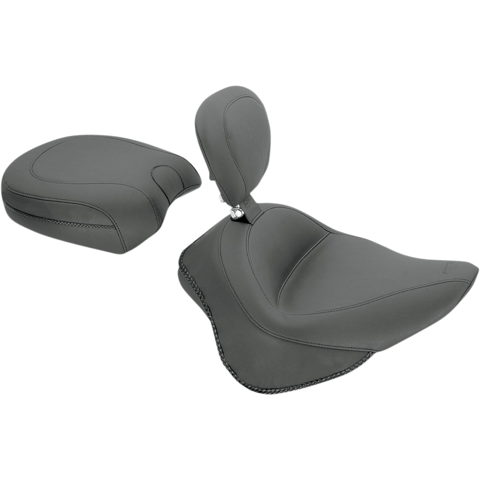 Mustang Motorcycle Products Vintage Touring Solo Seat - Driver's Backrest 79742_447502