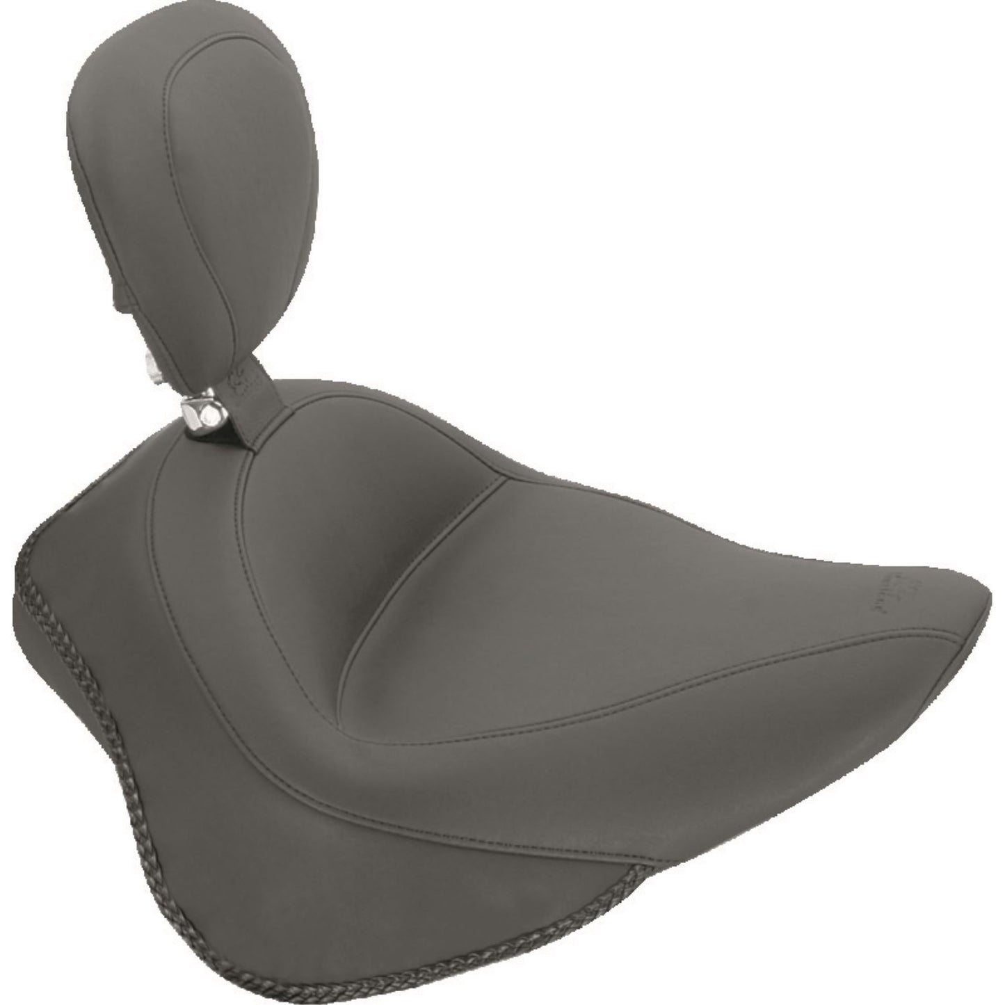 Mustang Motorcycle Products Vintage Touring Solo Seat - Driver's Backrest 79742_1674700