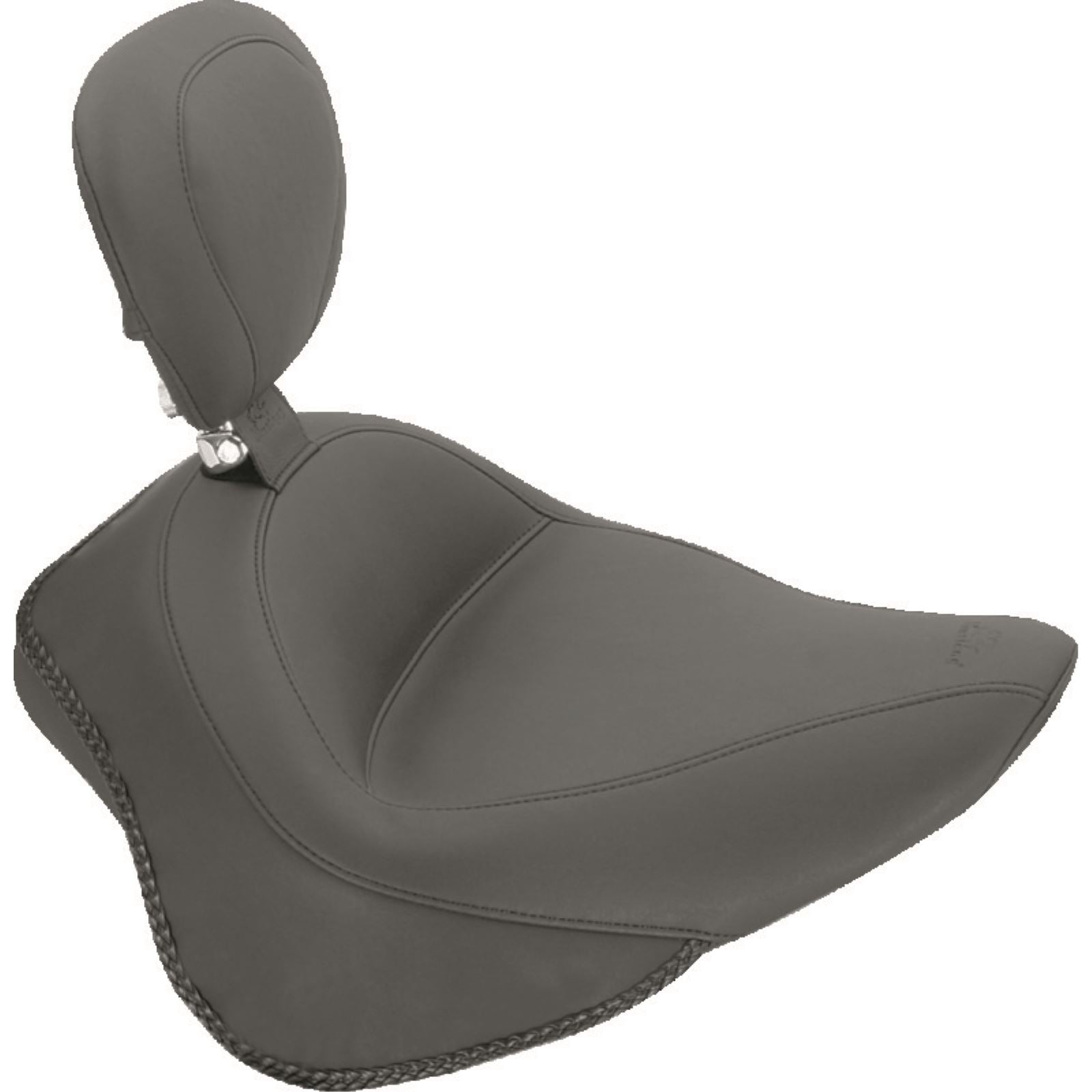 Mustang Motorcycle Products Vintage Touring Solo Seat - Driver's Backrest 79742_1674700