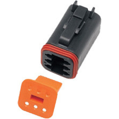 Namz Deutsch Plug - 6-Pin - Black [MPN: DP-6B]_728013