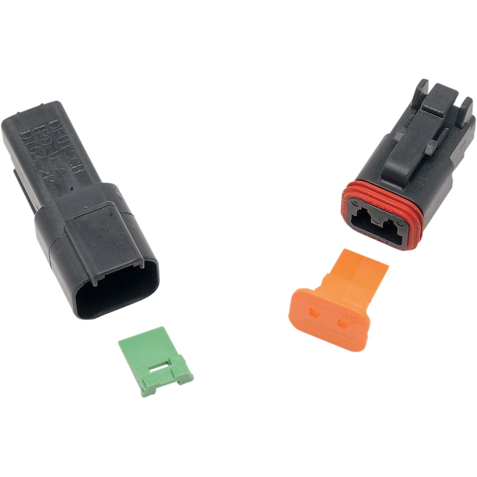 Namz Deutsch Receptacle - 2-Pin - Black [MPN: DR-2B]_448311