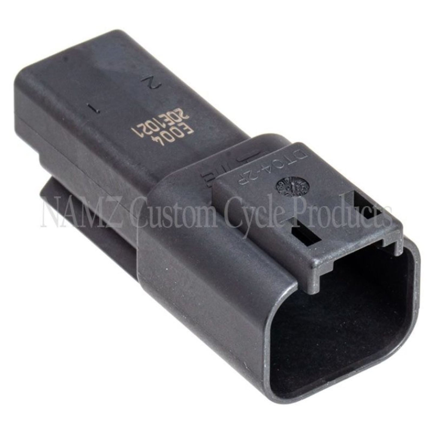 Namz Deutsch Receptacle - 2-Pin - Black [MPN: DR-2B]_1460941