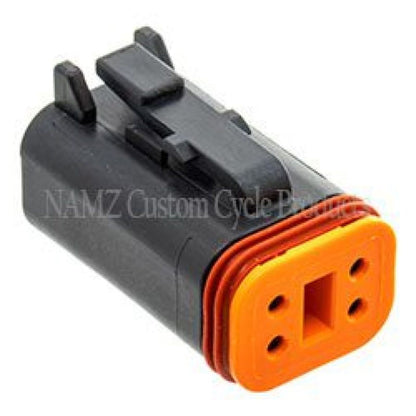 Namz Deutsch Plug - 4-Pin - Black [MPN: DP-4B]_1460974