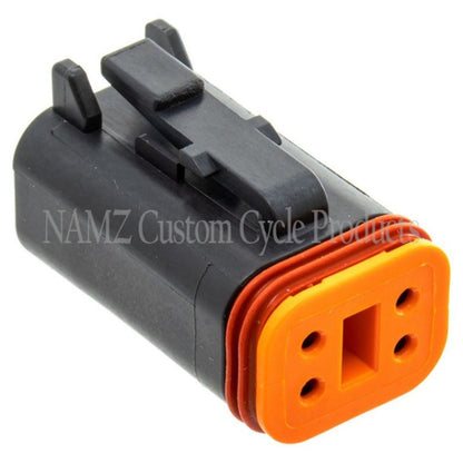 Namz Deutsch Plug - 4-Pin - Black [MPN: DP-4B]_1460975
