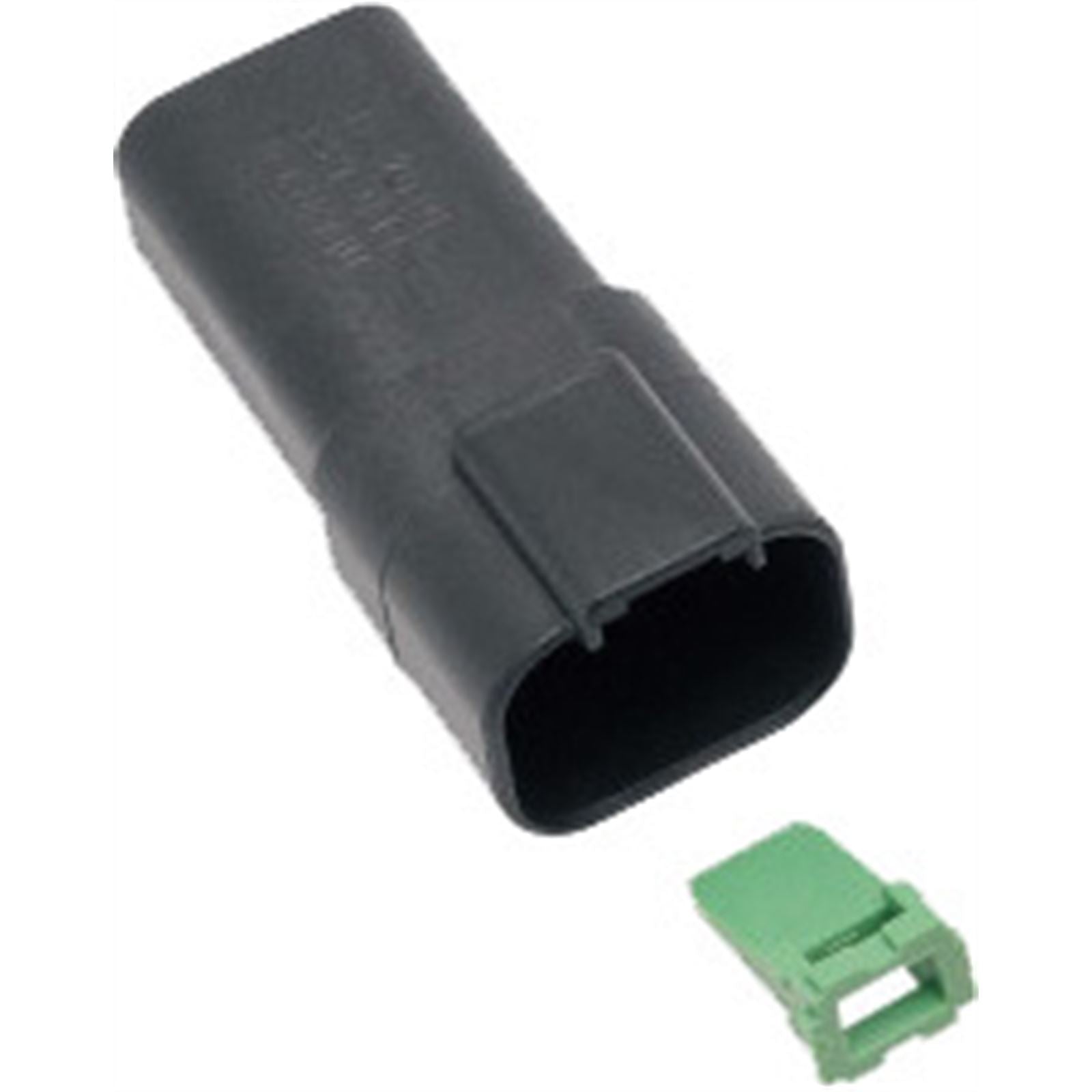 Namz Deutsch Receptacle - 4-Pin - Black [MPN: DR-4B]_728027