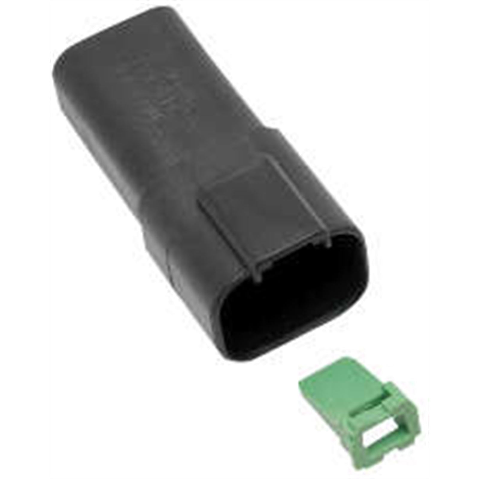 Namz Deutsch Receptacle - 4-Pin - Black [MPN: DR-4B]_106923