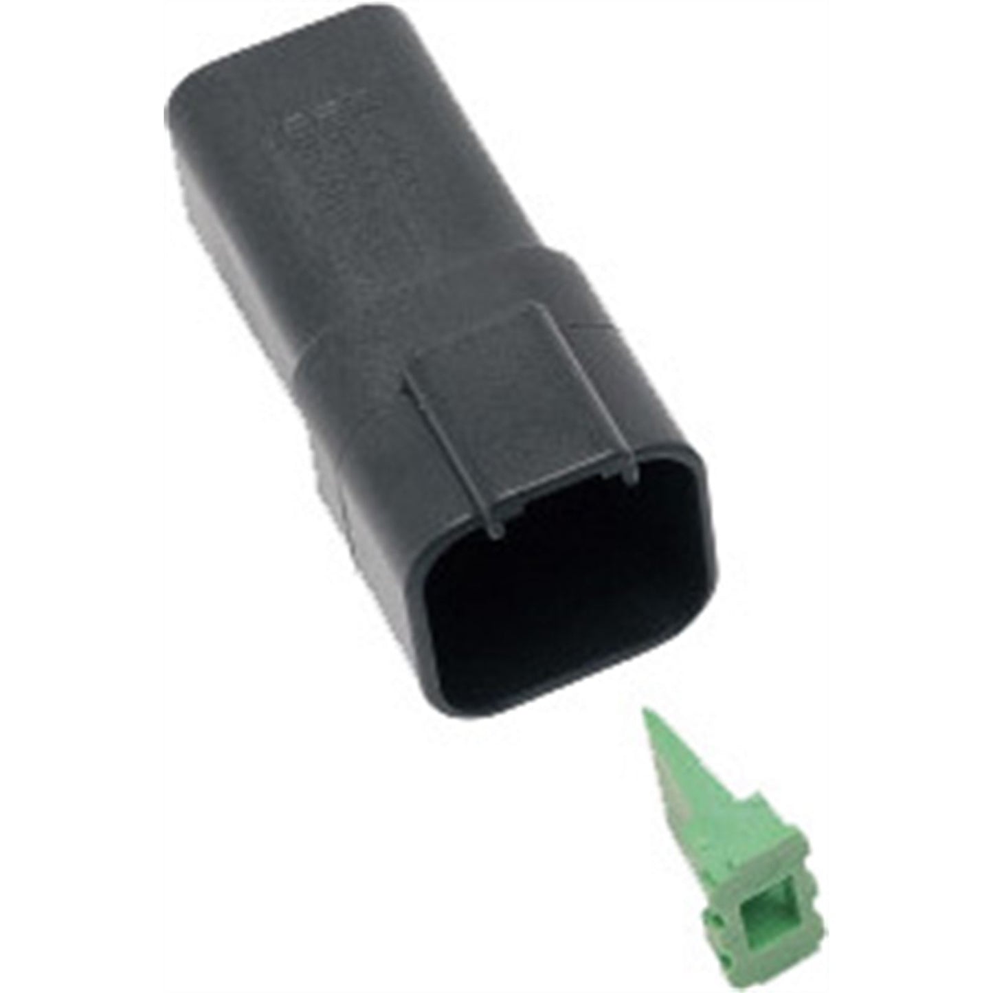 Namz Deutsch Receptacle - 6-Pin - Black [MPN: DR-6B]_728025