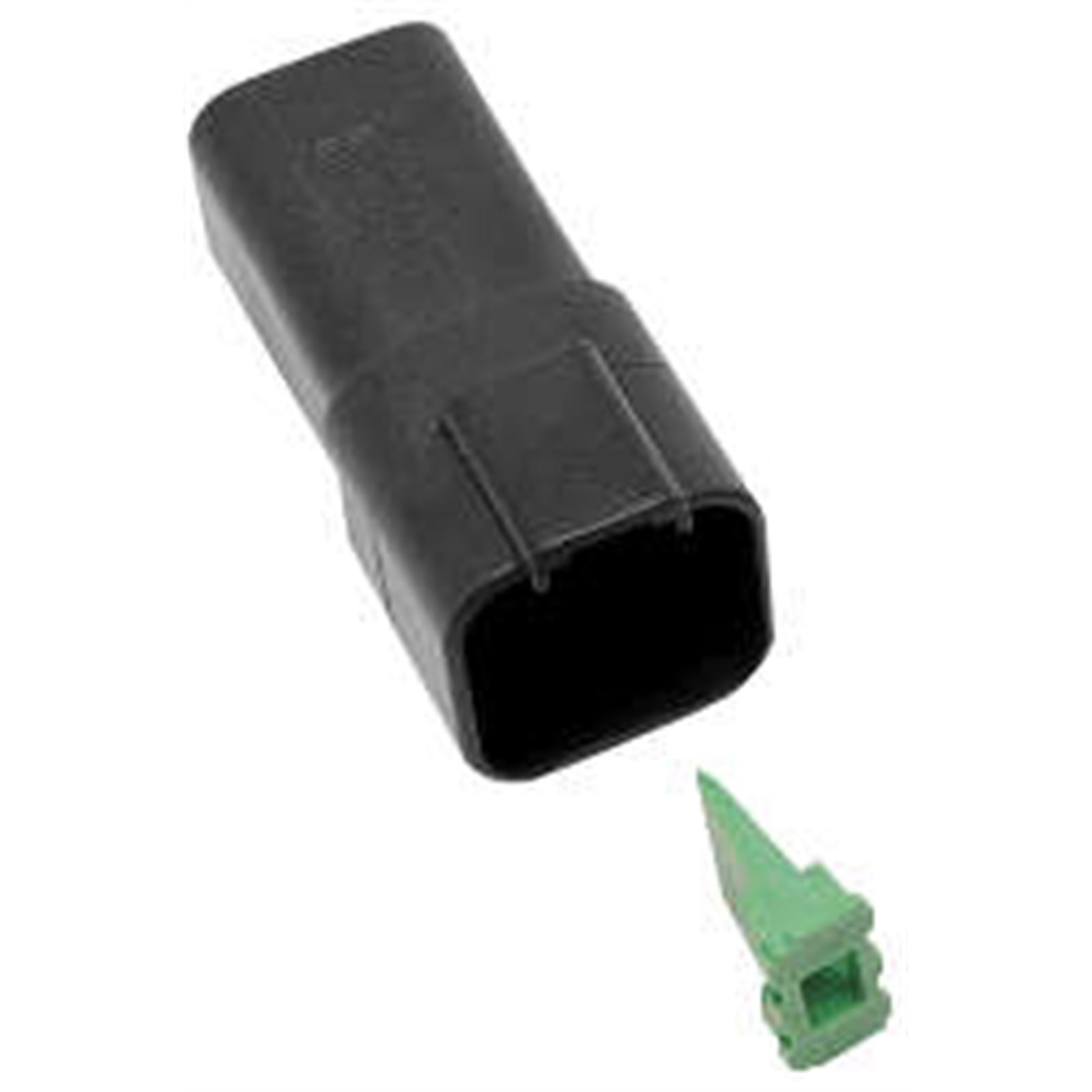 Namz Deutsch Receptacle - 6-Pin - Black [MPN: DR-6B]_106924