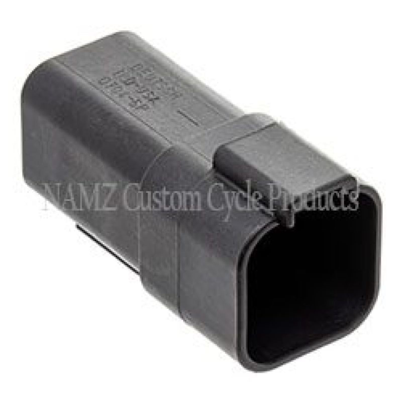 Namz Deutsch Receptacle - 6-Pin - Black [MPN: DR-6B]_1460948