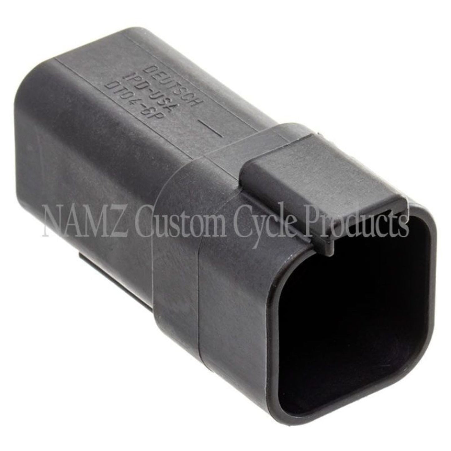 Namz Deutsch Receptacle - 6-Pin - Black [MPN: DR-6B]_1460949