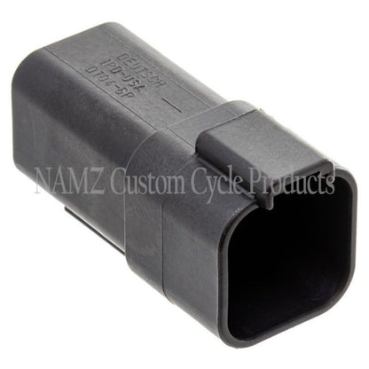 Namz Deutsch Receptacle - 6-Pin - Black [MPN: DR-6B]_1460949