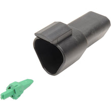 Namz Deutsch Receptacle - 3-Pin - Black [MPN: DR-3B]_448314