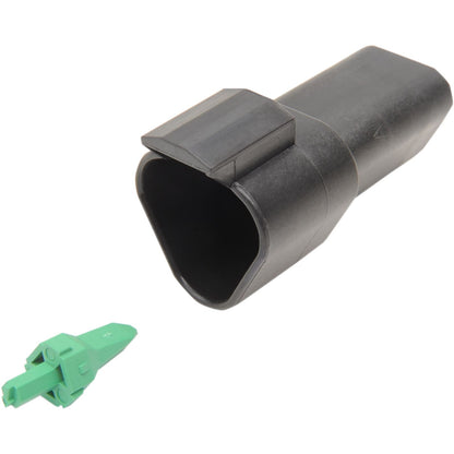 Namz Deutsch Receptacle - 3-Pin - Black [MPN: DR-3B]_448314