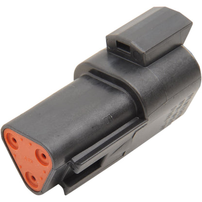 Namz Deutsch Receptacle - 3-Pin - Black [MPN: DR-3B]_448315