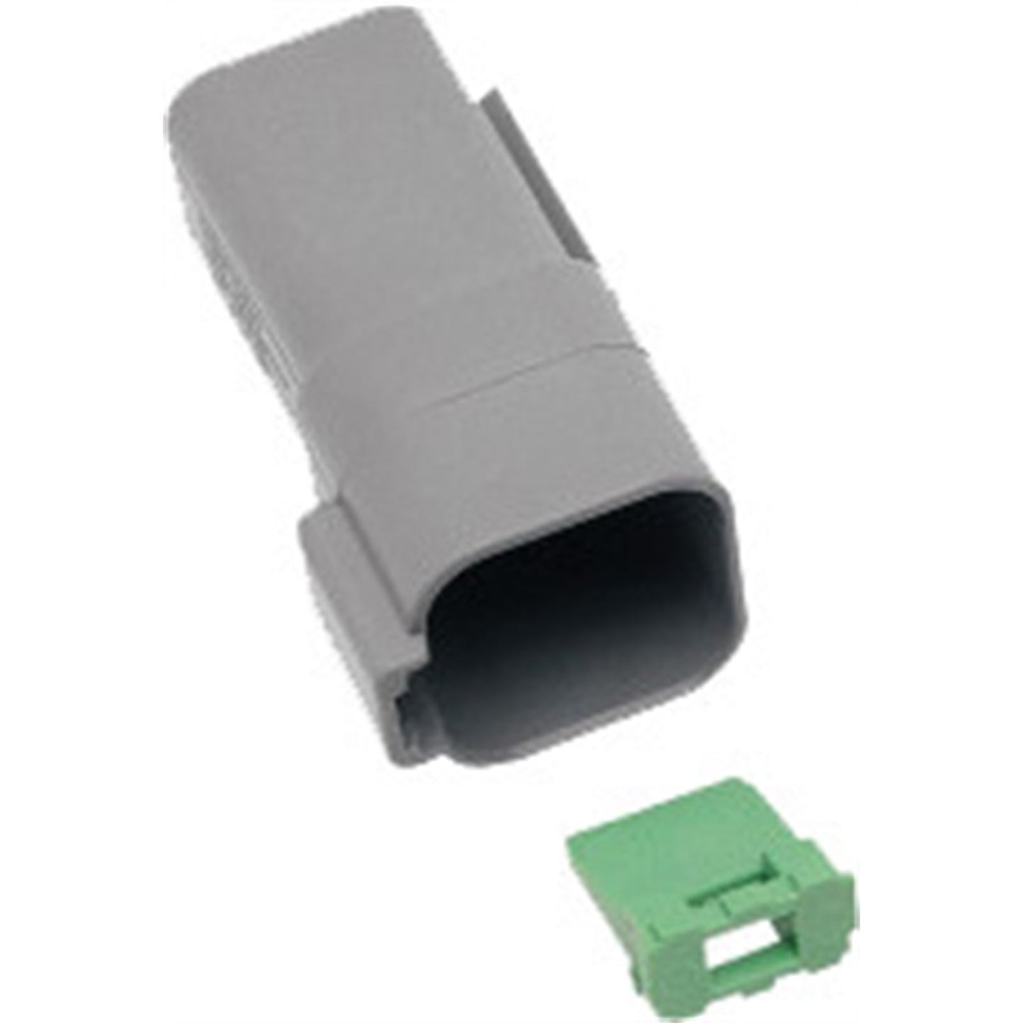 Namz Deutsch Receptacle - 6-Pin - Gray [MPN: DR-6G]_728024