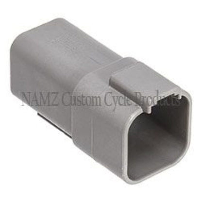 Namz Deutsch Receptacle - 6-Pin - Gray [MPN: DR-6G]_1460950
