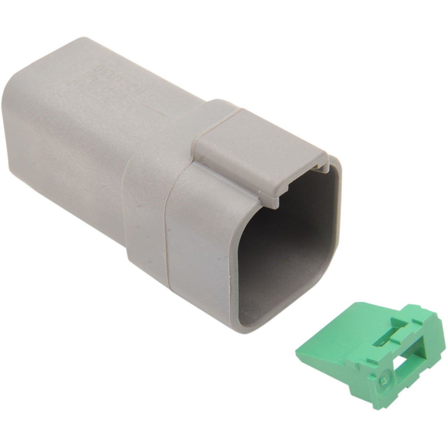 Namz Deutsch Receptacle - 6-Pin - Gray [MPN: DR-6G]_448321