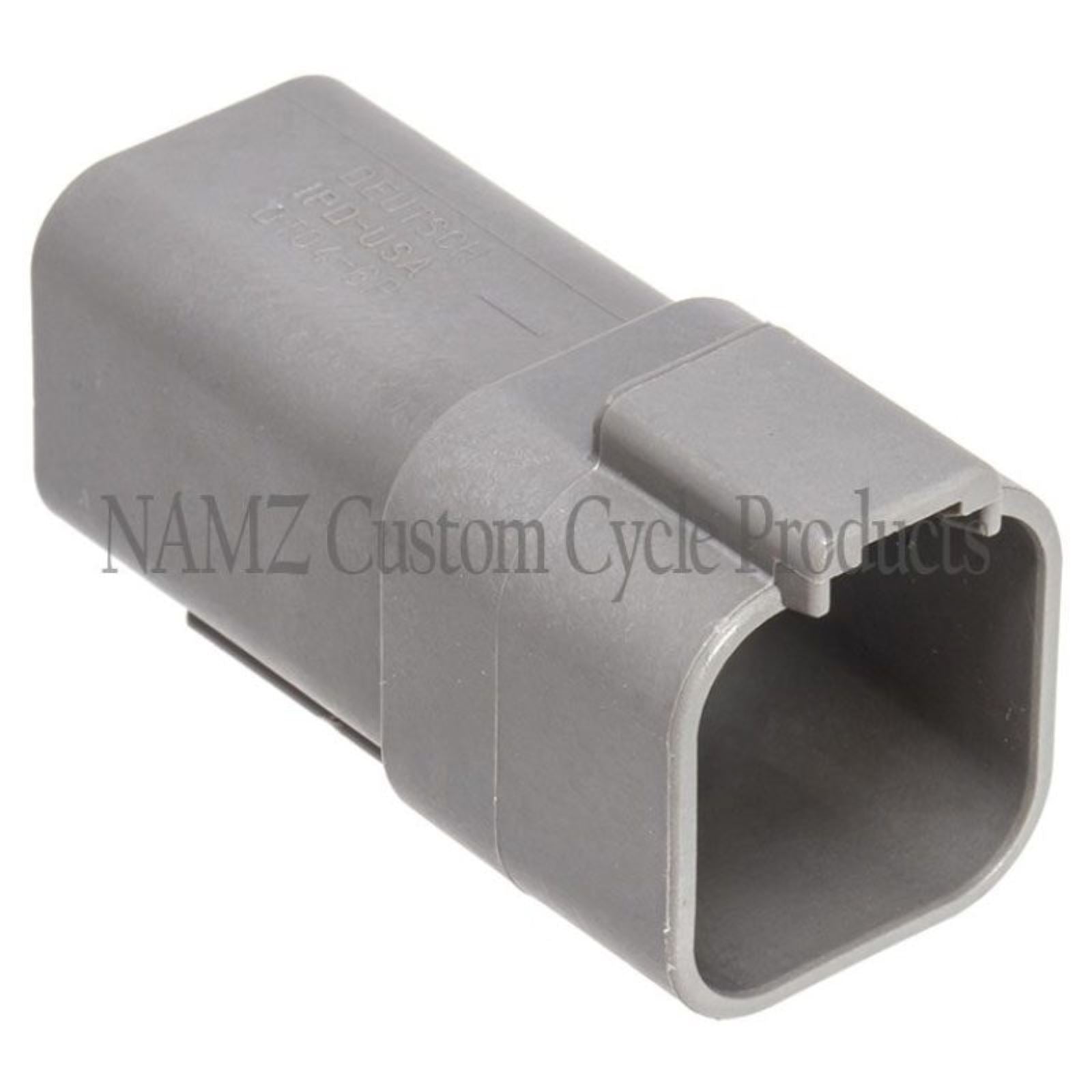 Namz Deutsch Receptacle - 6-Pin - Gray [MPN: DR-6G]_1460951