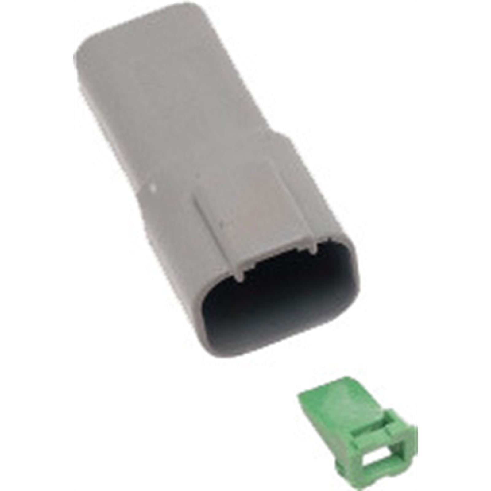 Namz Deutsch Receptacle - 4-Pin - Gray [MPN: DR-4G]_728026