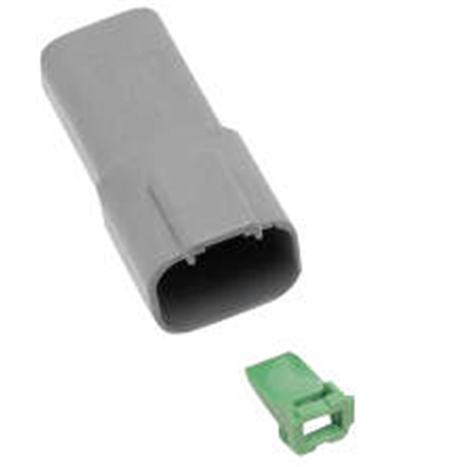 Namz Deutsch Receptacle - 4-Pin - Gray [MPN: DR-4G]_106949